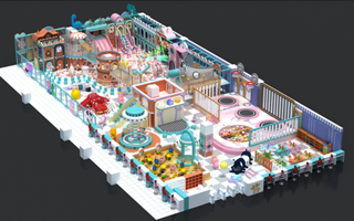 淘氣堡里各個設備都好玩，而且益處多